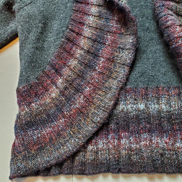 Woolrich Pure Lambswool Open Cardigan Kendal Creek Bolero Sweater - Picture 4 of 12